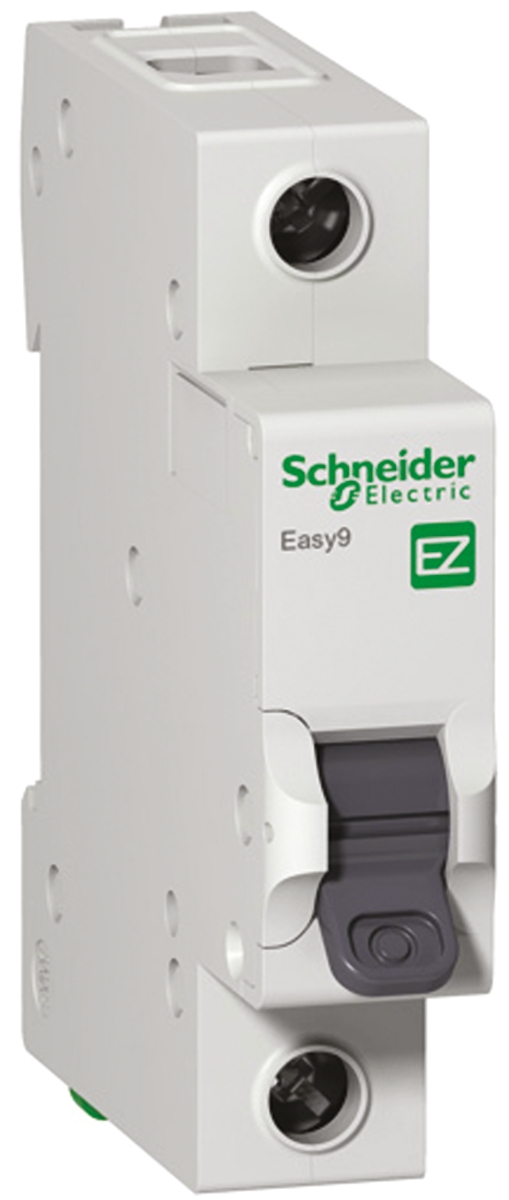 Schneider Electric Easy 9 EZ9 MCB, 1P, 40A Curve C, 230V AC, 6 kA Breaking Capacity