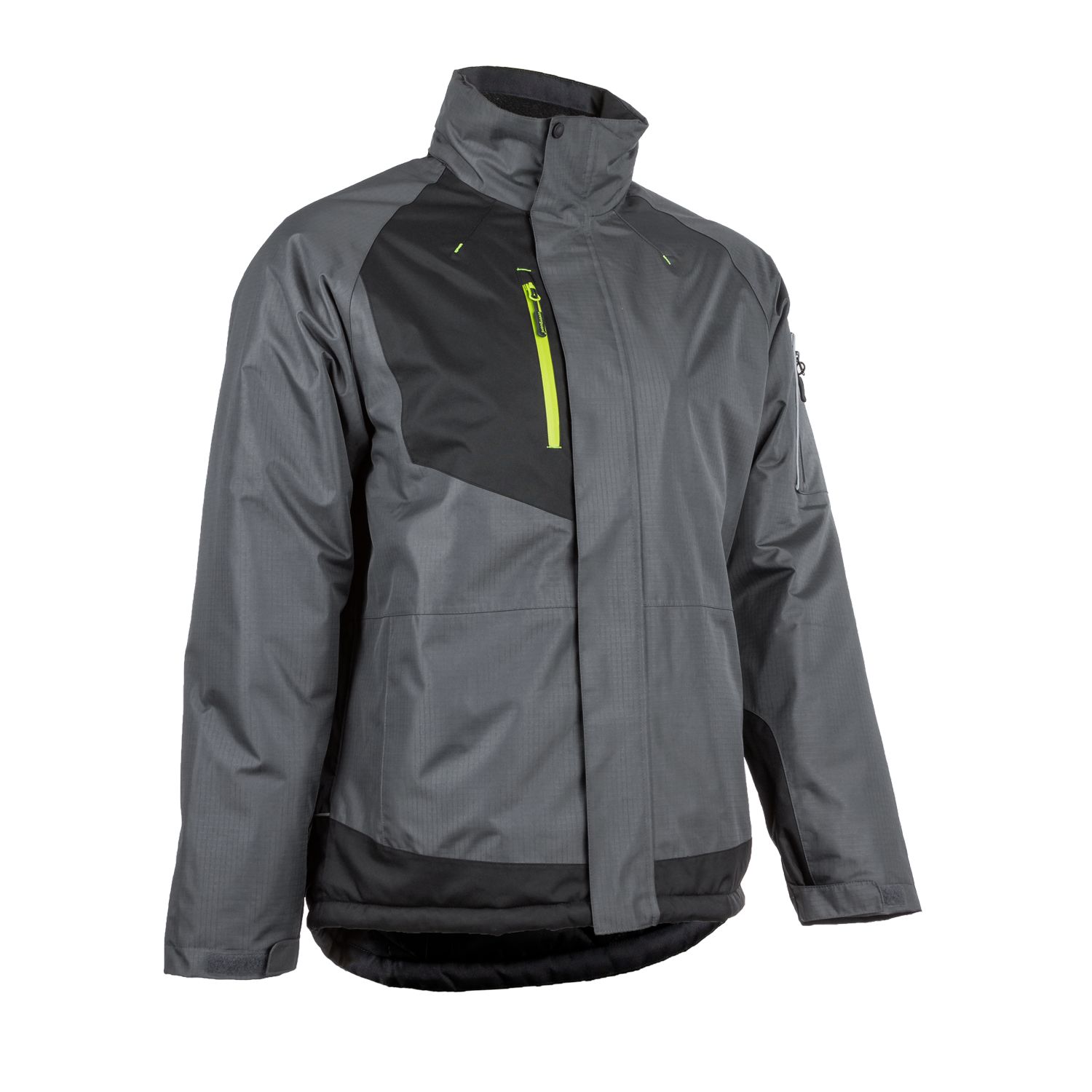 Coverguard 5YUZ450 Anthracite, Breathable, Cold Resistant, Waterproof, Windproof Parka Jacket, S