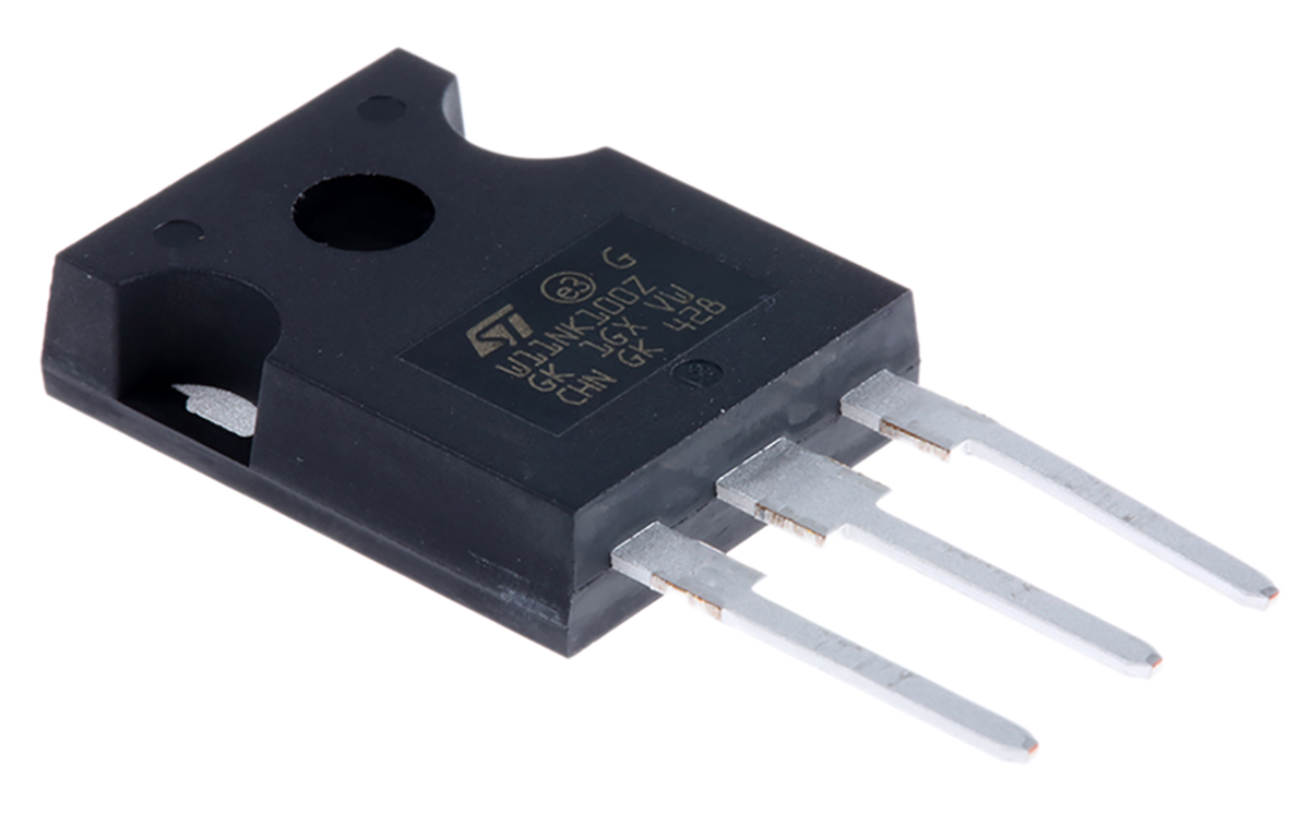 STMicroelectronics Type N-Channel MOSFET, 8.3 A, 1 kV Enhancement, 3-Pin TO-247