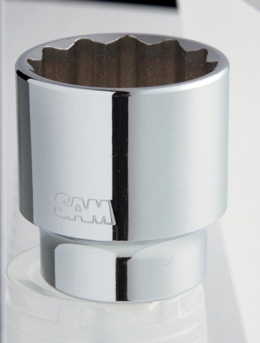 SAM 3/4 in Drive 33mm Standard Socket, 12 point, 56 mm Overall Length