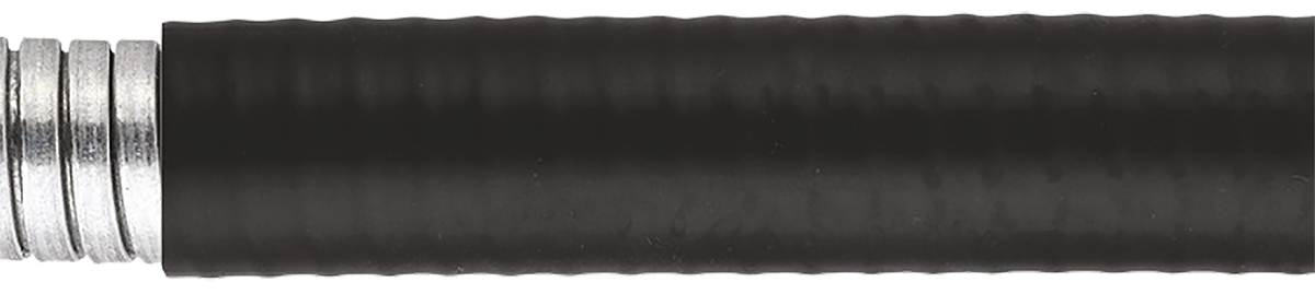 Flexicon Flexible Conduit, 32mm Nominal Diameter, Steel, Black