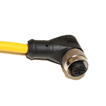 Mueller Electric Female 4 way Female Connector to Free End Sensor Actuator Cable, 10 m