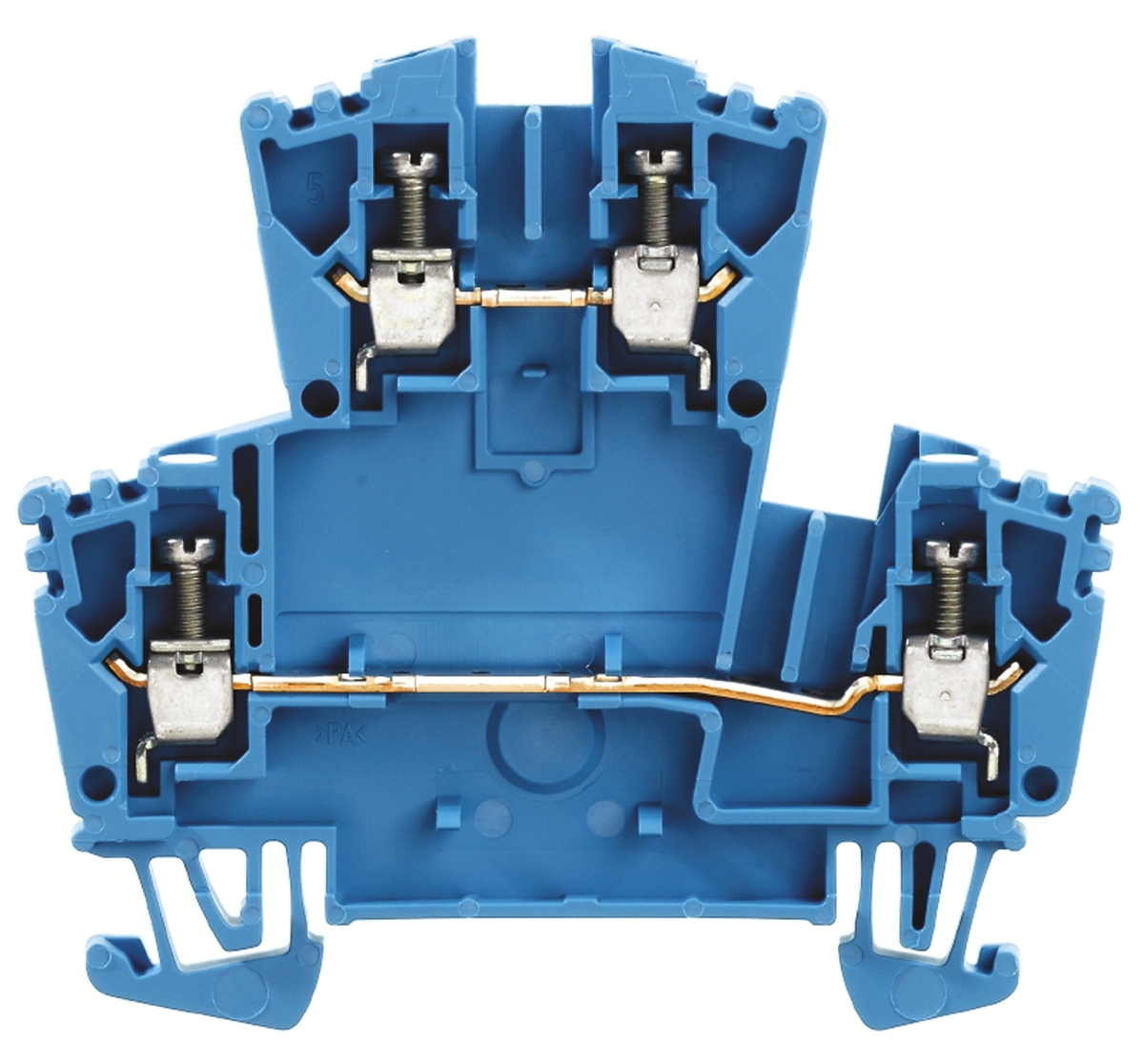 Weidmuller 1041180000 W Series Blue, 2.5mm², Double-Level, Screw Termination