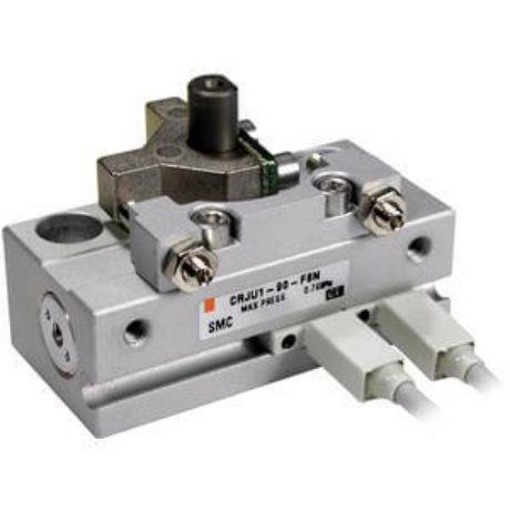 SMC CRJ Series 7 bar Single Action Rotary Actuator, 90° Rotary Angle, 8mm Bore