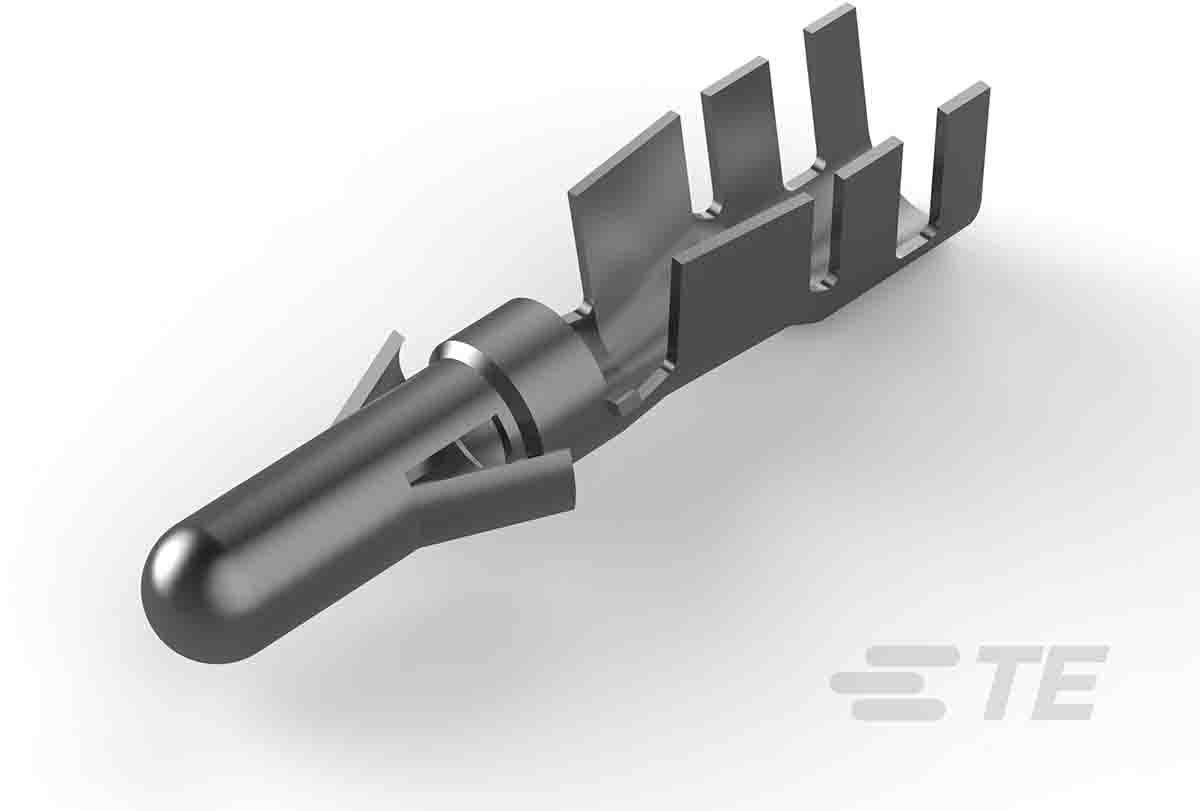TE Connectivity Commercial MATE-N-LOK Series Male Crimp Terminal, 14AWG Min, 10AWG Max