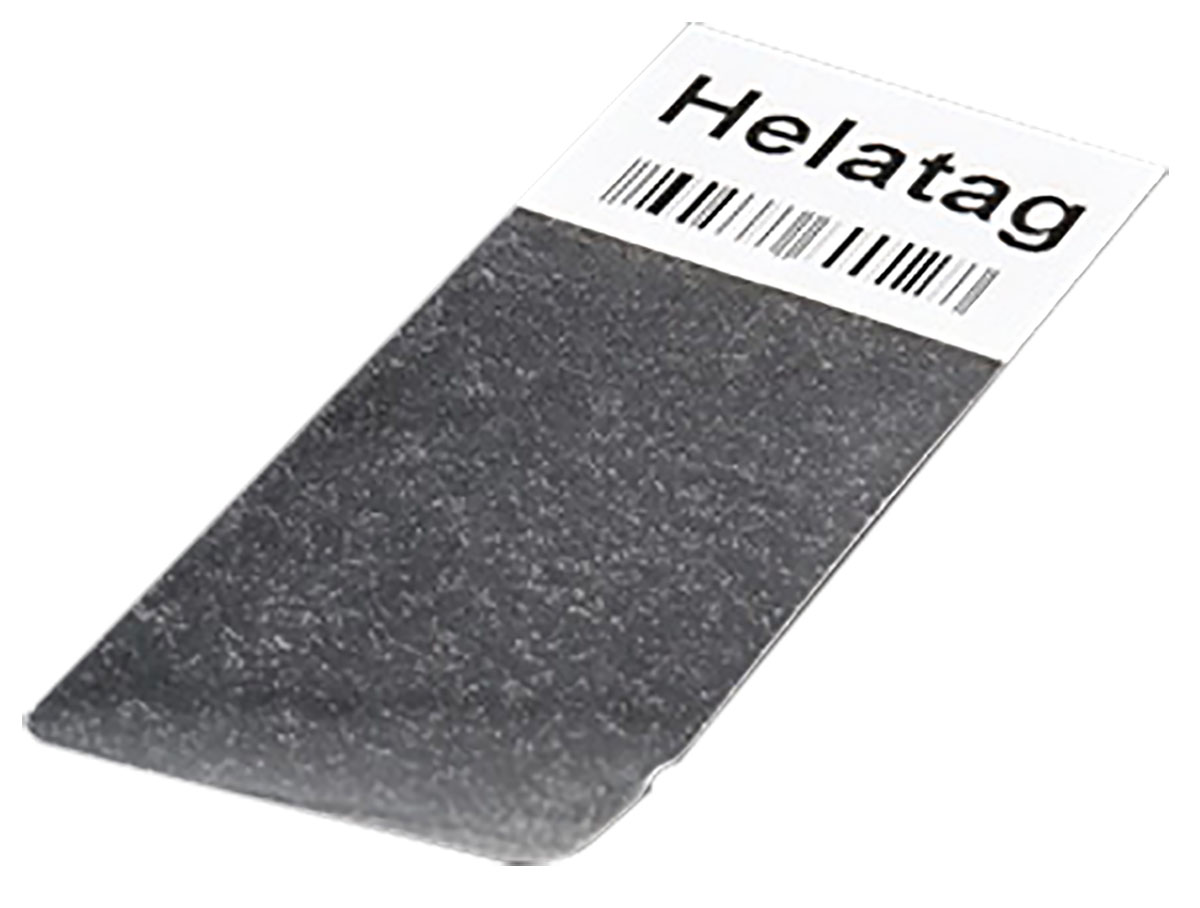 HellermannTyton Helatag Transparent/White Cable Labels, 19.05mm Width, 44.5mm Height, 2500 Qty