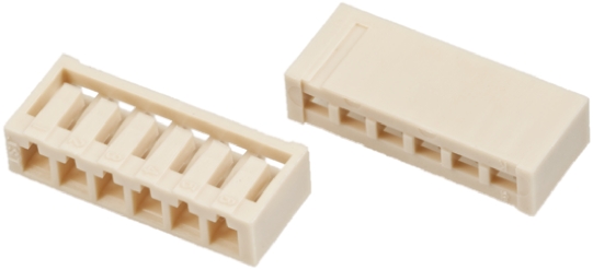 JST, SCN Connector Housing, 2.5mm Pitch, 2 Way, 1 Row