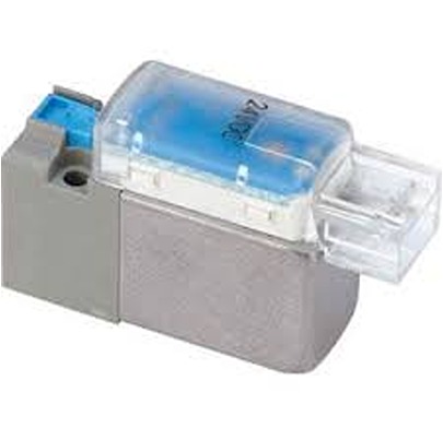 SMC 3/2 Pneumatic Solenoid Valve - Solenoid M5 x 0.8 V100 Series 24V dc
