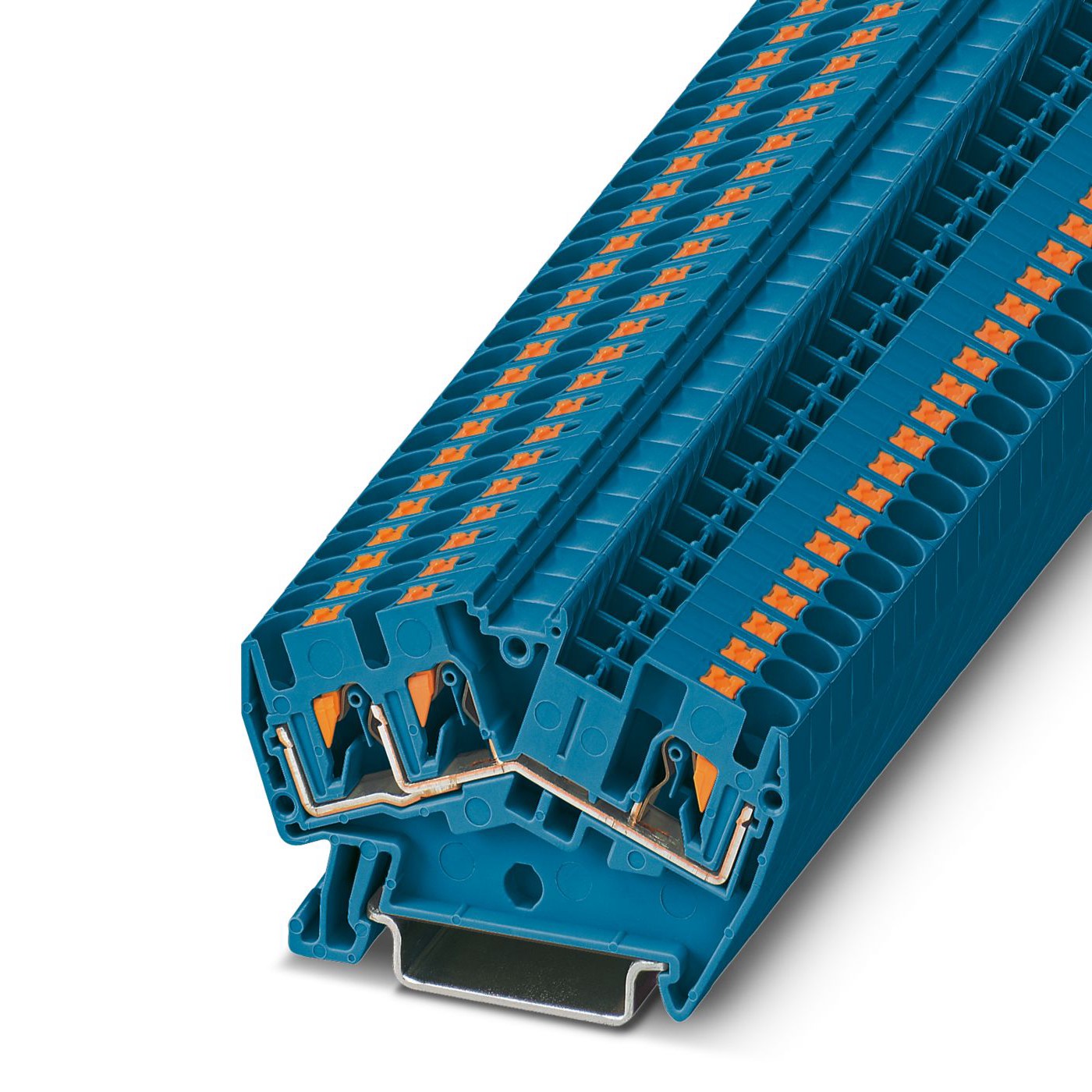 Phoenix Contact 3213605 PTS 4-TWIN BU Series, Push In Termination