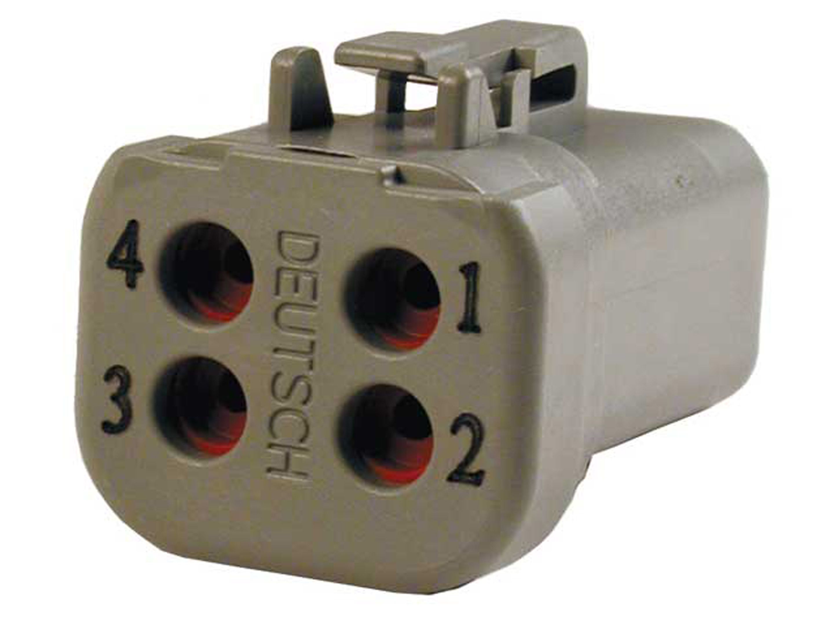 Deutsch, DTP Automotive Connector Plug Grey 4 Way DTP06-4S-E003