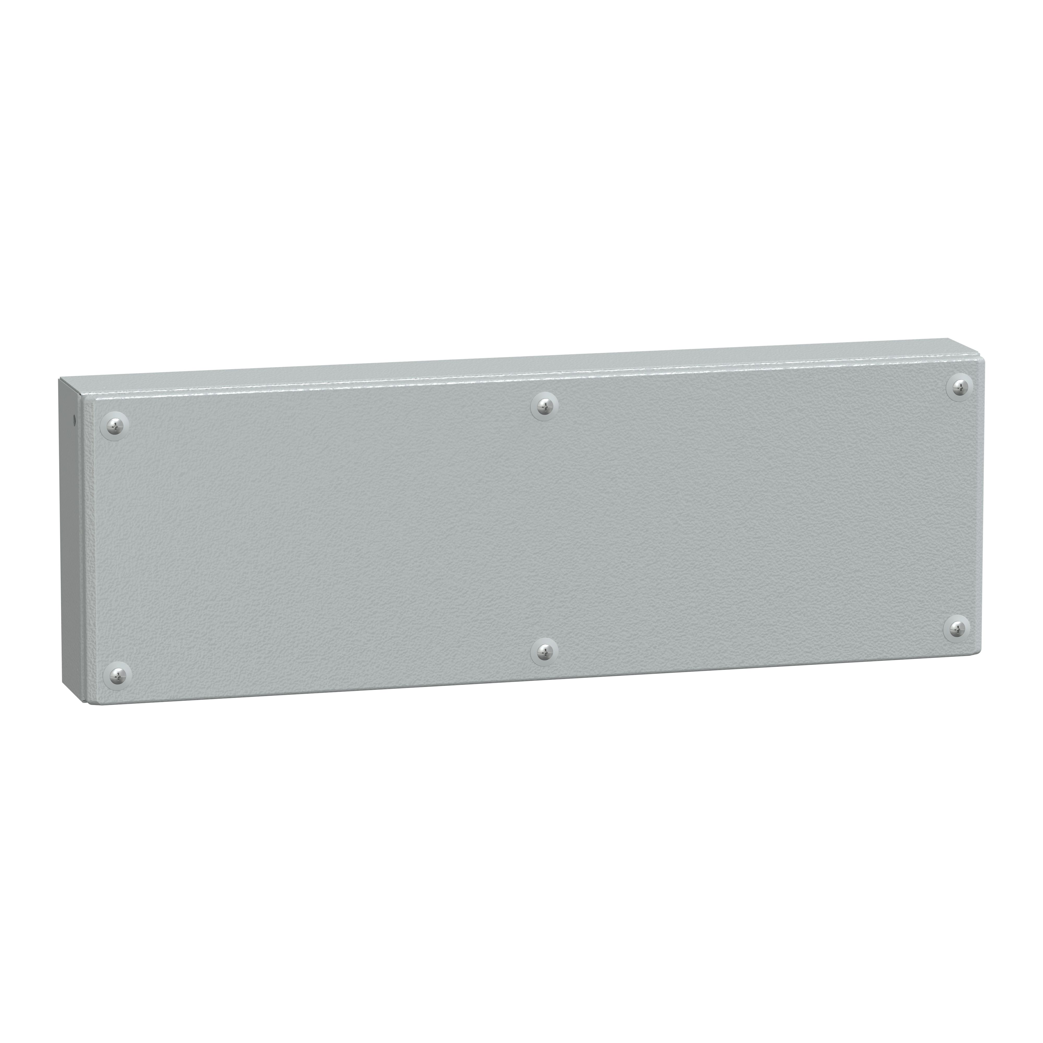 Schneider Electric PanelSeT SBM Series Steel Wall Box, IP66, 200 mm x 600 mm x 80mm