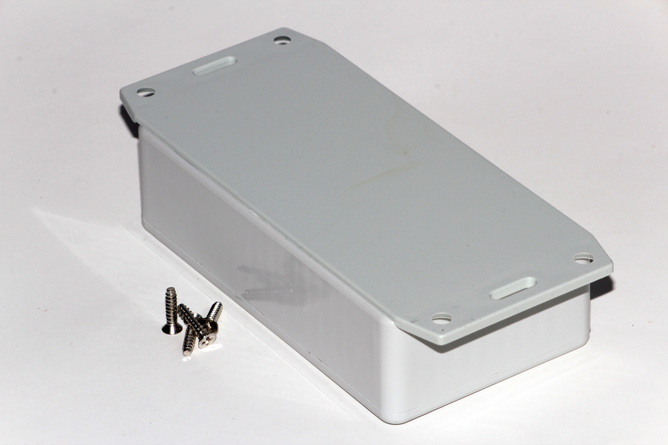 Hammond 1591 Series ABS Enclosure, IP54, Flanged, 112 x 62 x 31mm