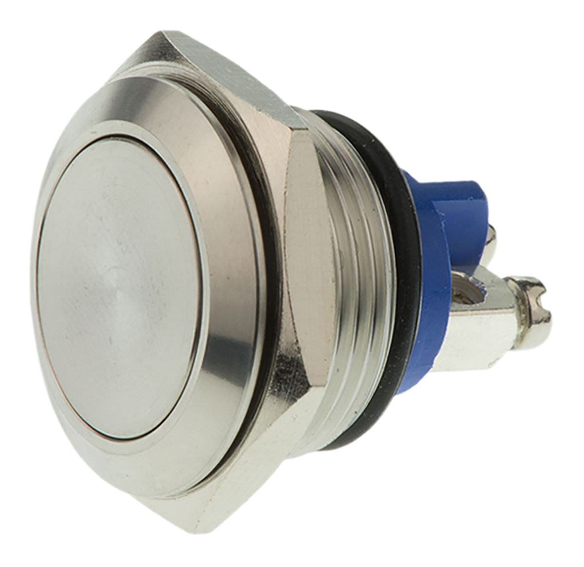 Schurter MCS ES 18 Series Push Button Switch, Momentary, Panel Mount, 18mm Cutout, SPST, 24V dc