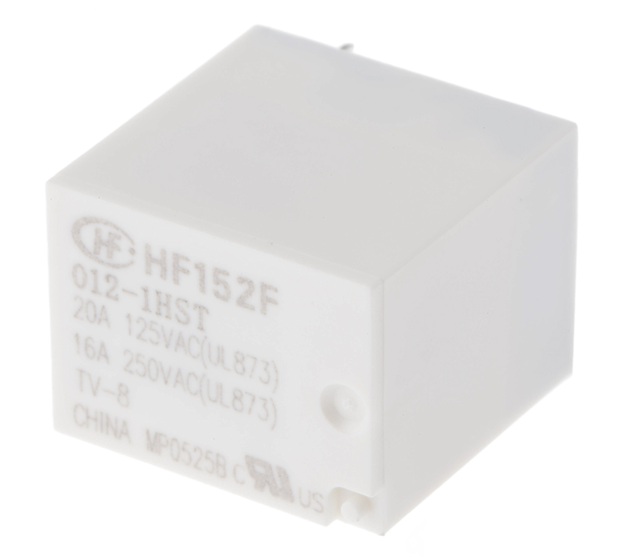 RS PRO PCB Mount Power Relay, 12V dc Coil, 16A Switching Current, SPST