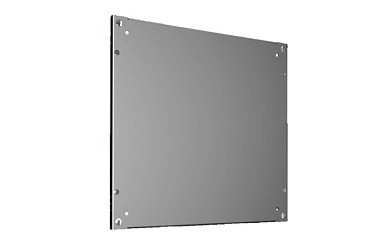 Rittal Sheet Steel Partial Mounting Plate, 500 x 500mm