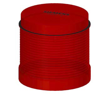 Siemens 8WD44 Series Red Flashing Effect Beacon Unit, 230 V ac, Xenon Bulb, AC, IP65
