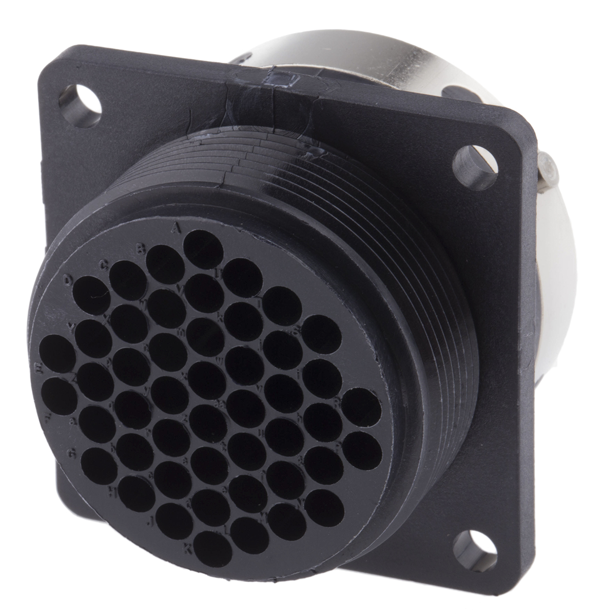 ITT Cannon Circular Connector, 48 Contacts, Panel, Standard Connector, Socket, Male, IP65, Trident Ringlock Series