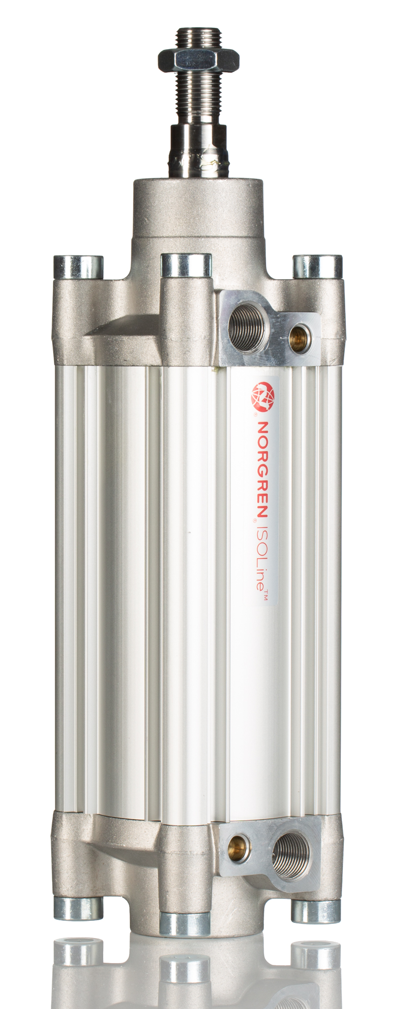 Norgren Pneumatic Piston Rod Cylinder - 63 mm Bore, 100 mm PRA 802 Series, Double Acting Acting