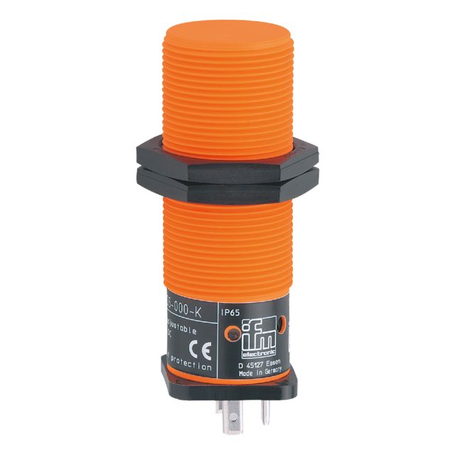 ifm electronic Capacitive Threaded Barrel Proximity Sensor, M30, 15 mm Detection, PNP NO/NC, 10 → 36 V dc