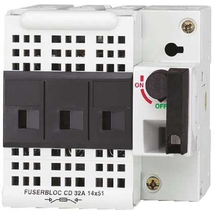 Socomec Fuse Switch Disconnector, 3 + N Pole, 32A Max Current