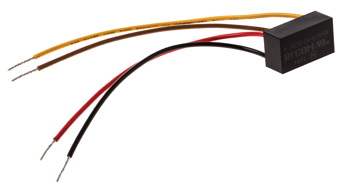 Recom LED Driver, 2 → 35V dc Output, 10.5W Output, 300mA Output, Constant Current Dimmable