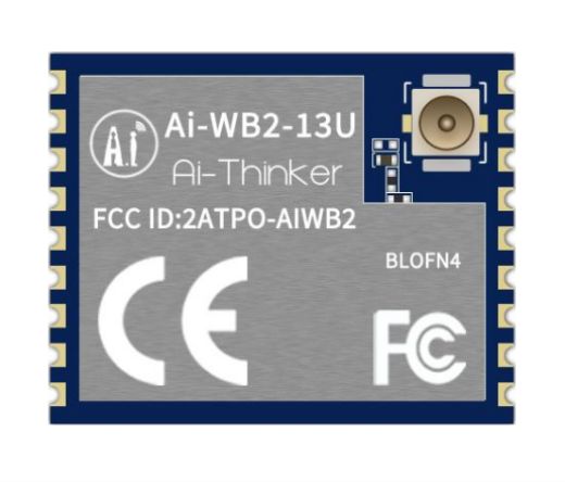 RF Solutions Ai-WB2-13U 2.7 → 3.6V WiFi and Bluetooth Module, IEEE 802.11 b/g/n ADC, GPIO, I2C, SPI, UART
