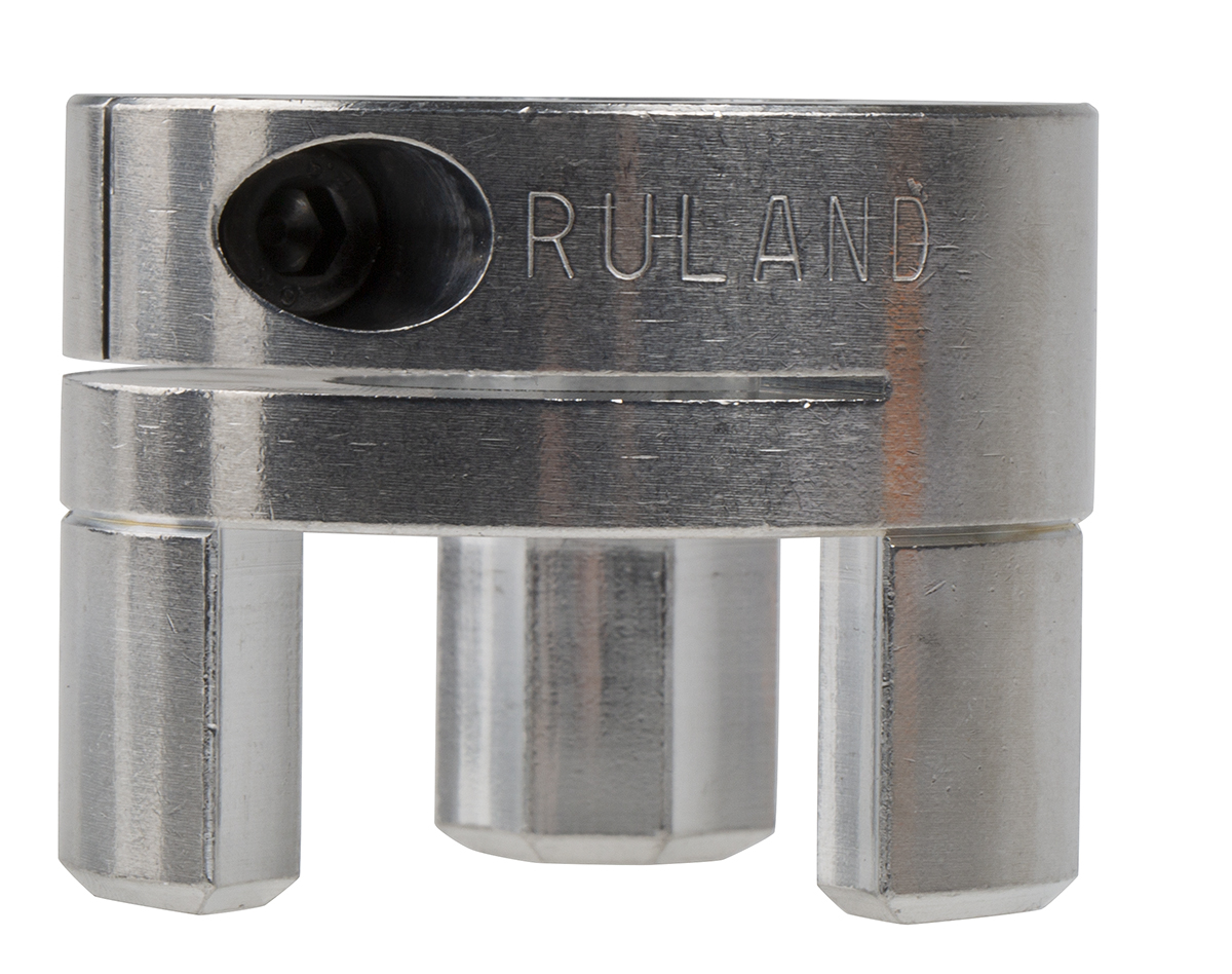 Ruland Jaw Coupling, 51mm Outside Diameter, 25mm Bore, 61mm Length Coupler