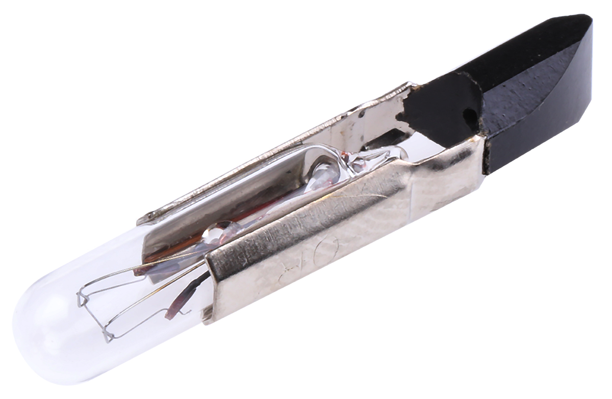 Orbitec T5.5 Telephone Lamps Indicator Light, Clear, 24 V, 20 mA, 5000h