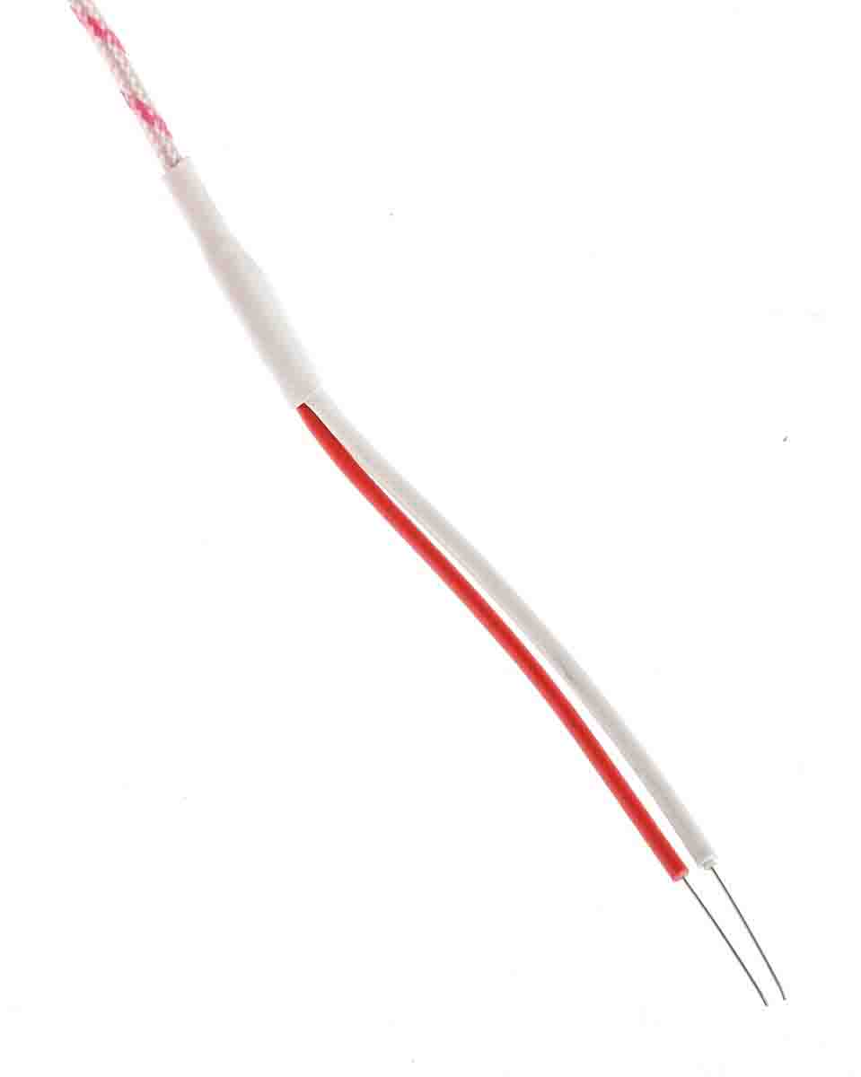 RS PRO Type N Thermocouple 2m Length, 0.3mm Diameter → +1200°C