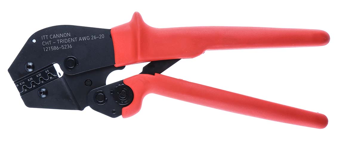 ITT Cannon Hand Crimp Tool for Trident Connector Contacts