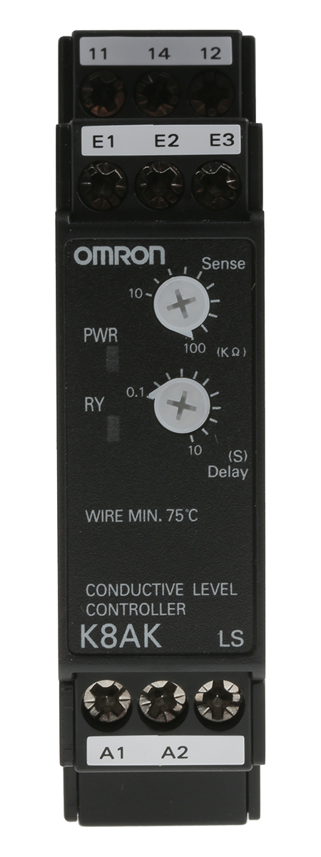 Omron Level Monitoring Relay, SPDT, DIN Rail