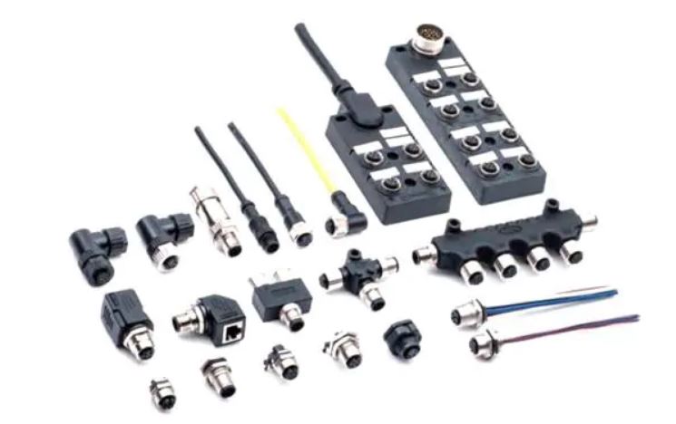 Amphenol Industrial Circular Connector, 4 Contacts, Panel, M12 Connector, Plug, Male, IP67, M Series