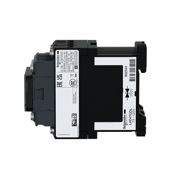 Schneider Electric LC1D Contactor 3NO, 18 A Contact Rating, 4 kW, 110 V dc, 3, TeSys Deca