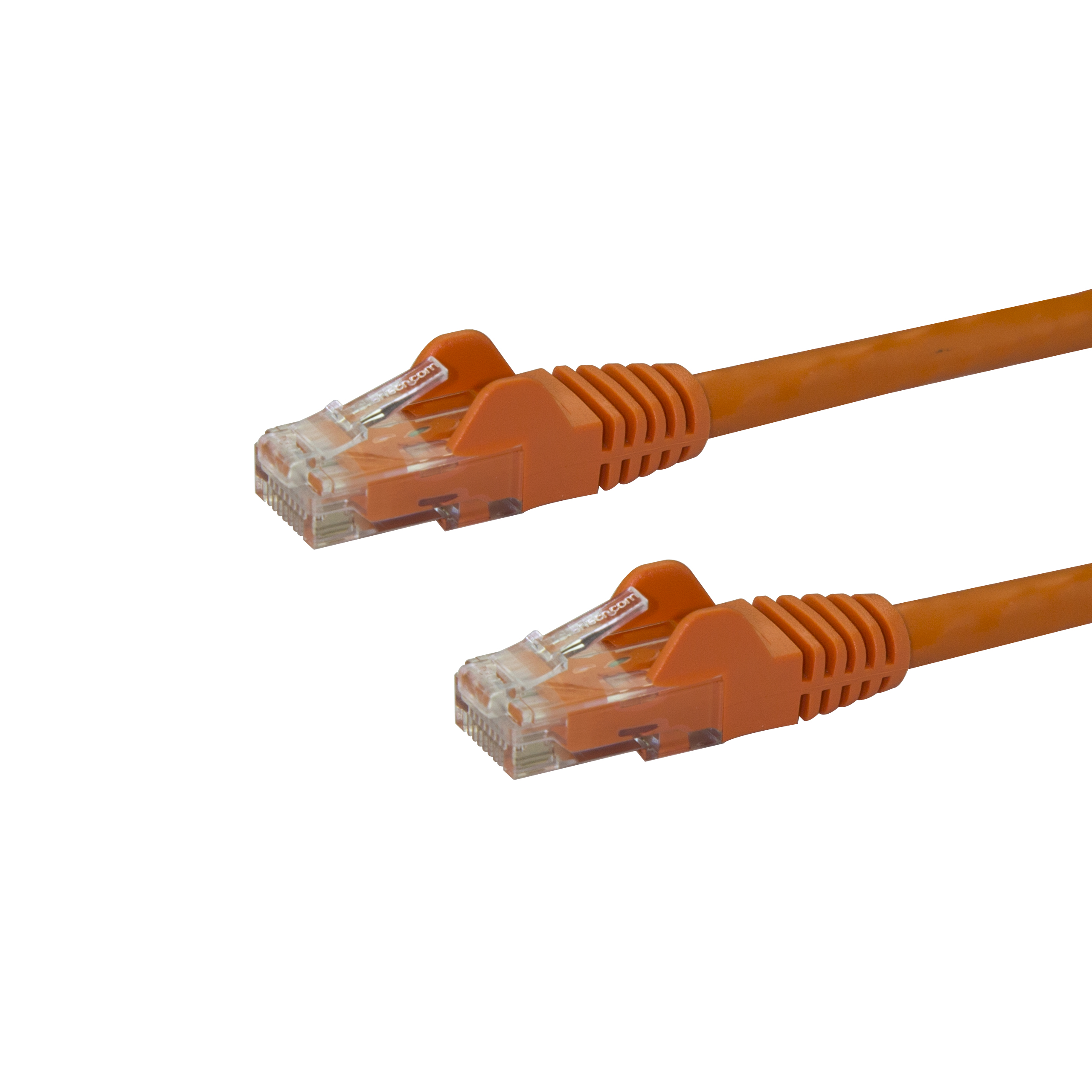 StarTech.com, 10m Cat6, Orange RJ45 to Male RJ45 Male, U/UTP Unshielded, Terminated PVC Sheath