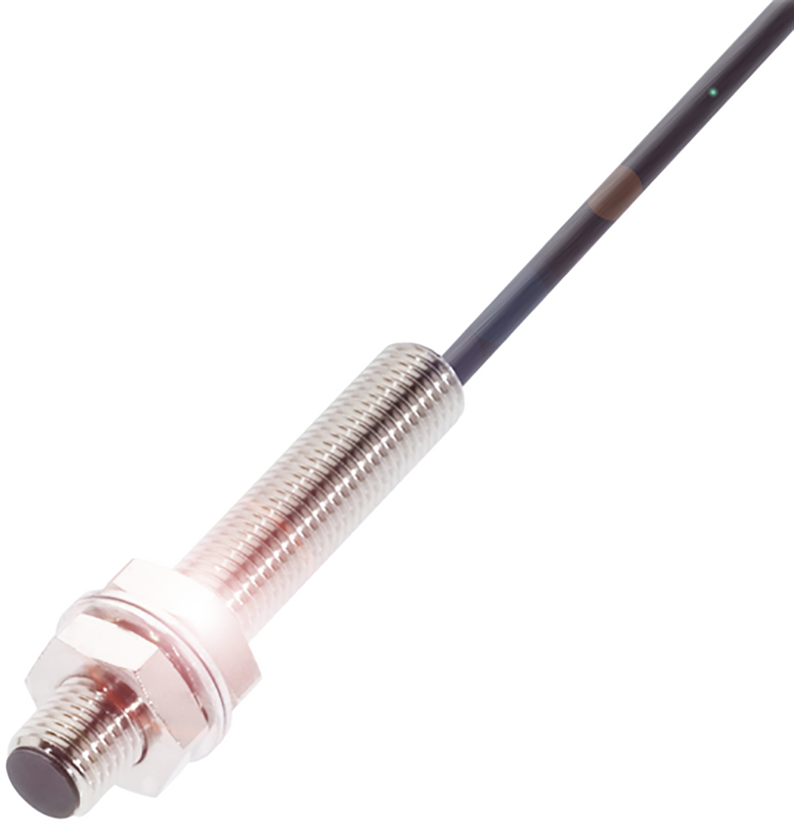 BALLUFF Inductive Threaded Barrel Proximity Sensor, M8, 2 mm Detection, PNP NO, 12 → 30 V dc