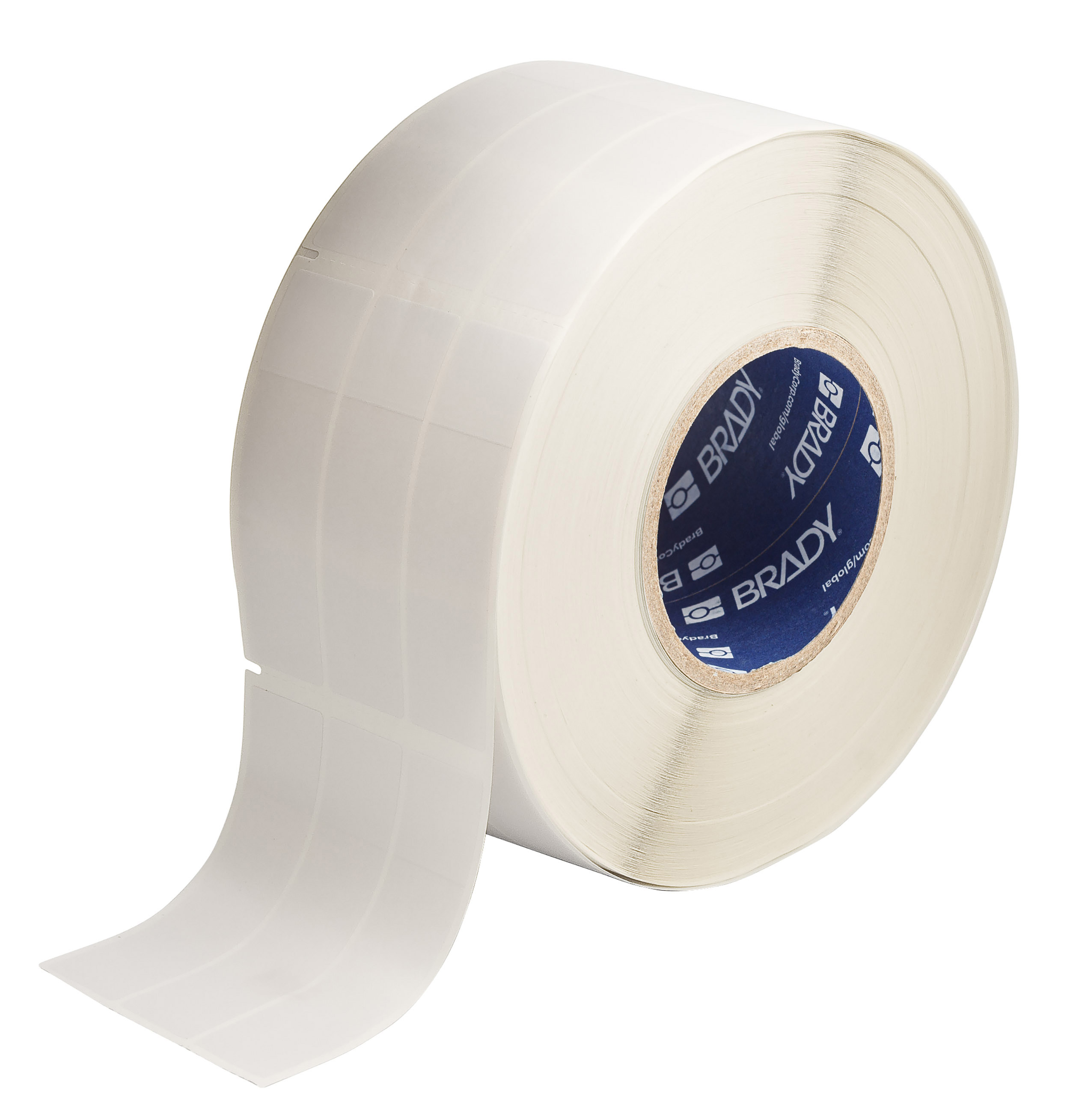 Brady B-427 on White, Transparent Cable Labels, 25.40 mm Width, 95.25mm Label Length