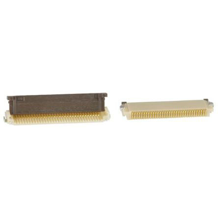 Hirose, FH12 0.5mm Pitch 33 Way Right Angle Female FPC Connector, ZIF Bottom Contact