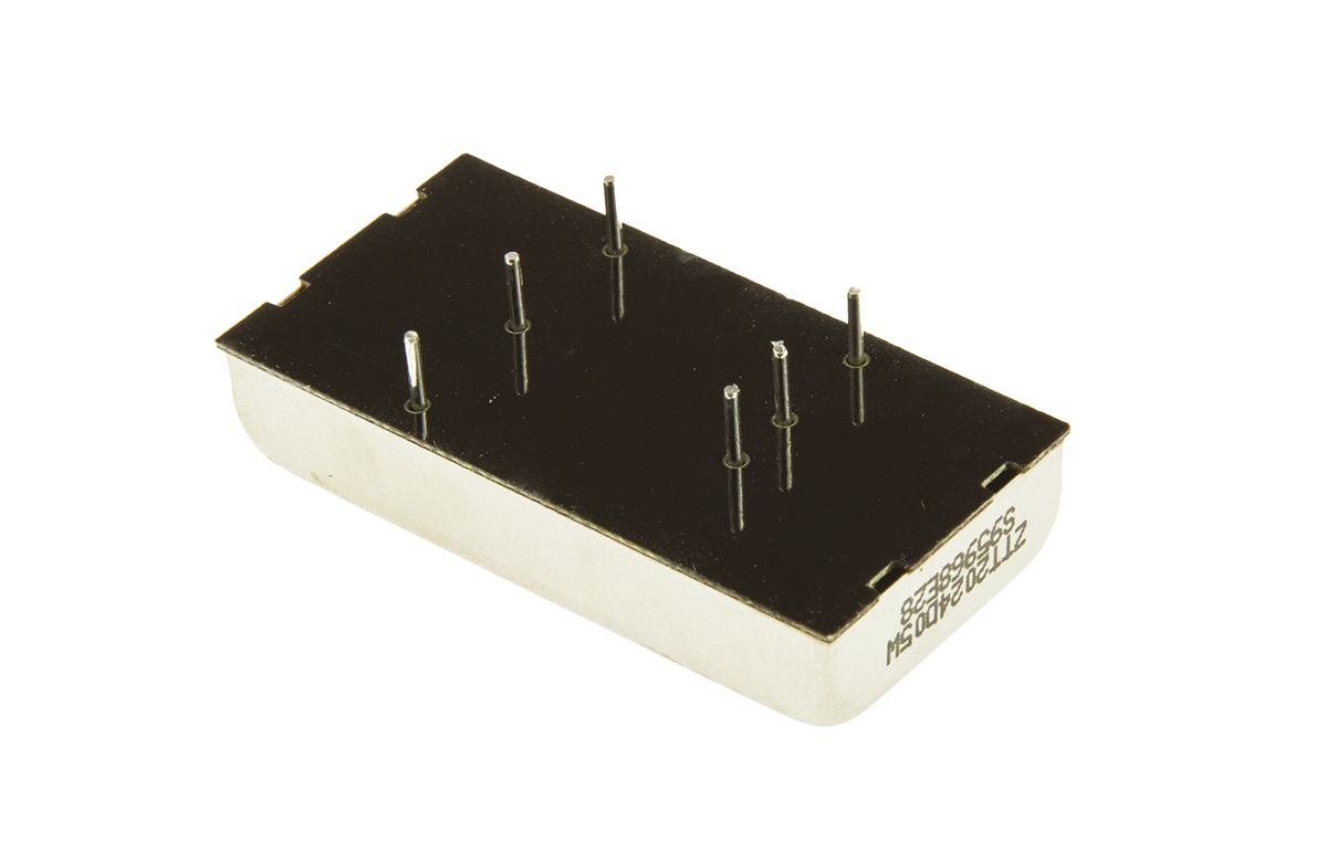 TRACOPOWER TEN 20WIN DC-DC Converter, ±5V dc/ ±2A Output, 9 → 36 V dc Input, 20W, Through Hole, +85°C Max Temp