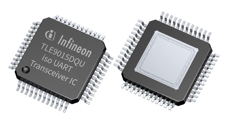 Infineon TLE9015DQUXUMA1, Battery Charge Controller IC, 45 V to 45 V Input 3.6 V Output 5 mA, TQFP 48-Pin