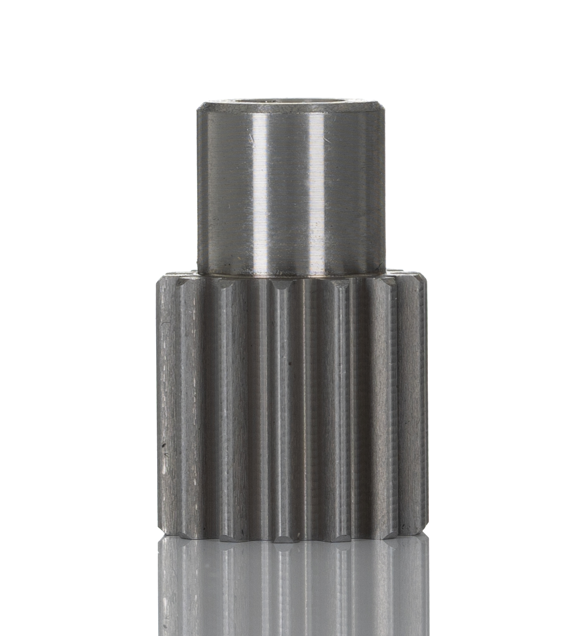 RS PRO Steel 14 Teeth Spur Gear, 1 Module, 6mm Bore Diam, 14mm Pitch Diam, 10mm Hub Diam