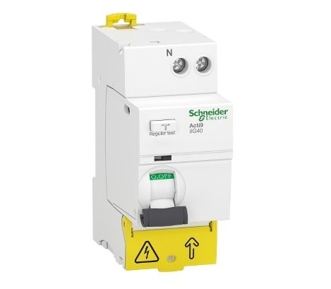 Schneider Electric Acti9 iIG40 RCCB, 63A, 1+N Pole, 300mA, Type AC, 220 → 240V ac