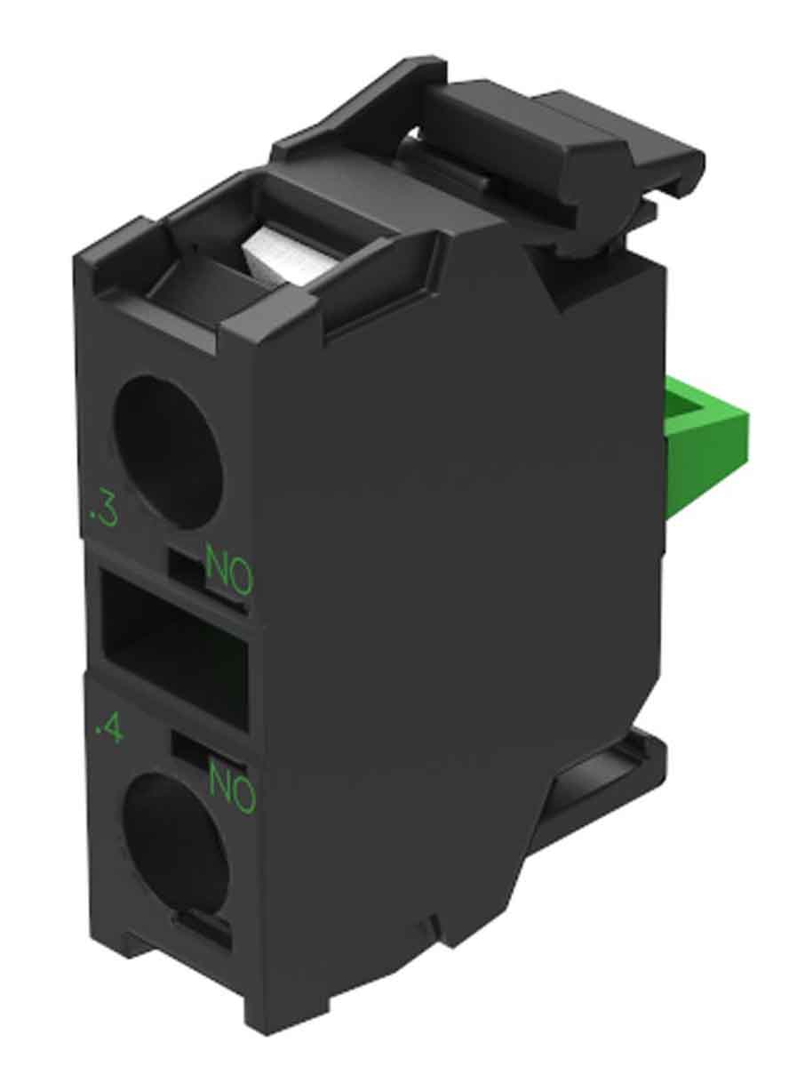 EAO Contact Block for Use with Series 45, 1NC