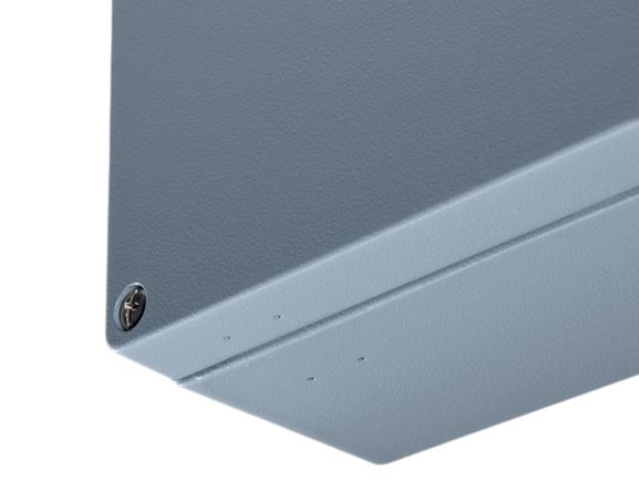 Rittal GA Series Die Cast Aluminium Wall Box, IP66, 80 mm x 250 mm x 57mm