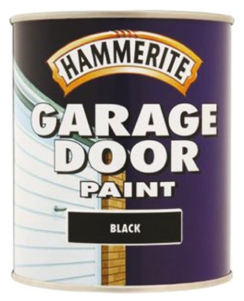 Hammerite Garage Door Enamel Paint in Gloss Black 750ml