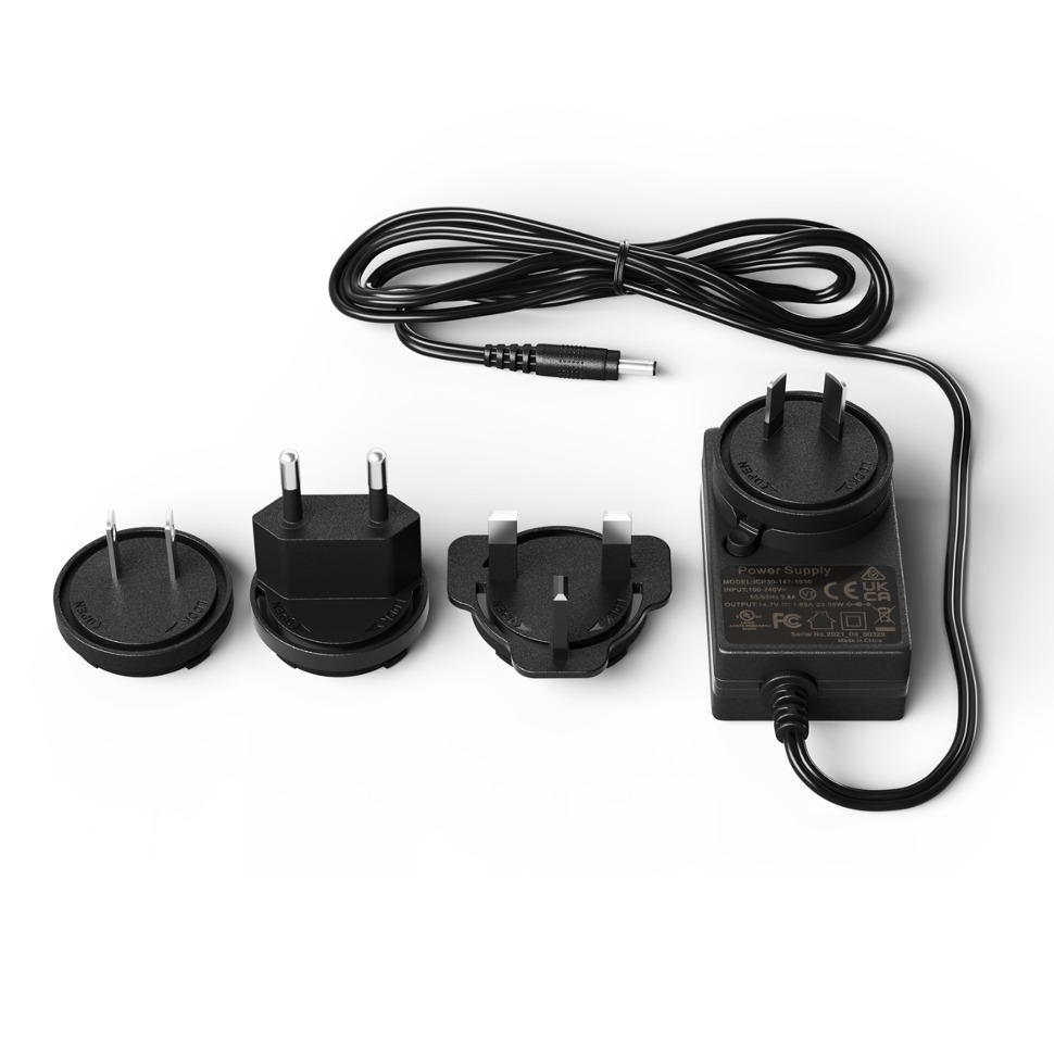 Cleanspace Battery Charger for use with Internal Lithium Polymer Battery Of The CleanSpace Power Units