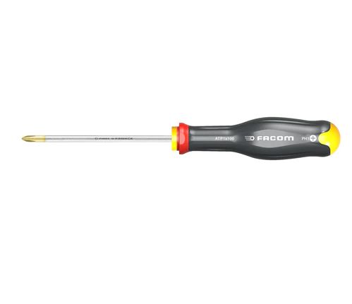 Facom Phillips  Screwdriver, PH2 Tip, 100 mm Blade, 220 mm Overall