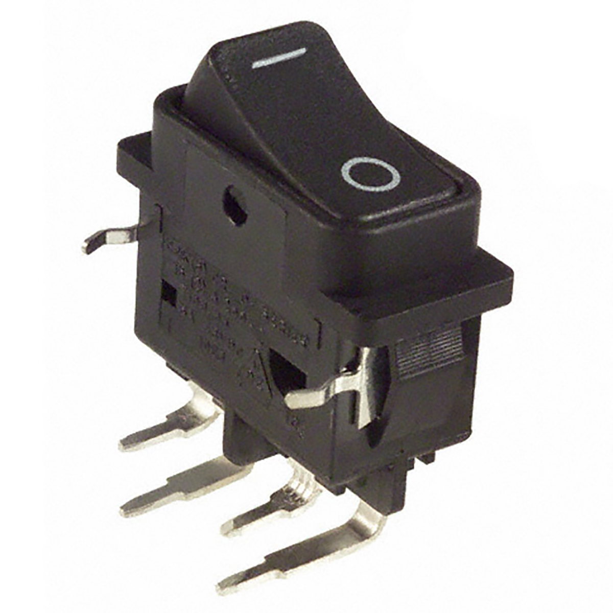 C & K DPST, On-Off Rocker Switch Panel Mount