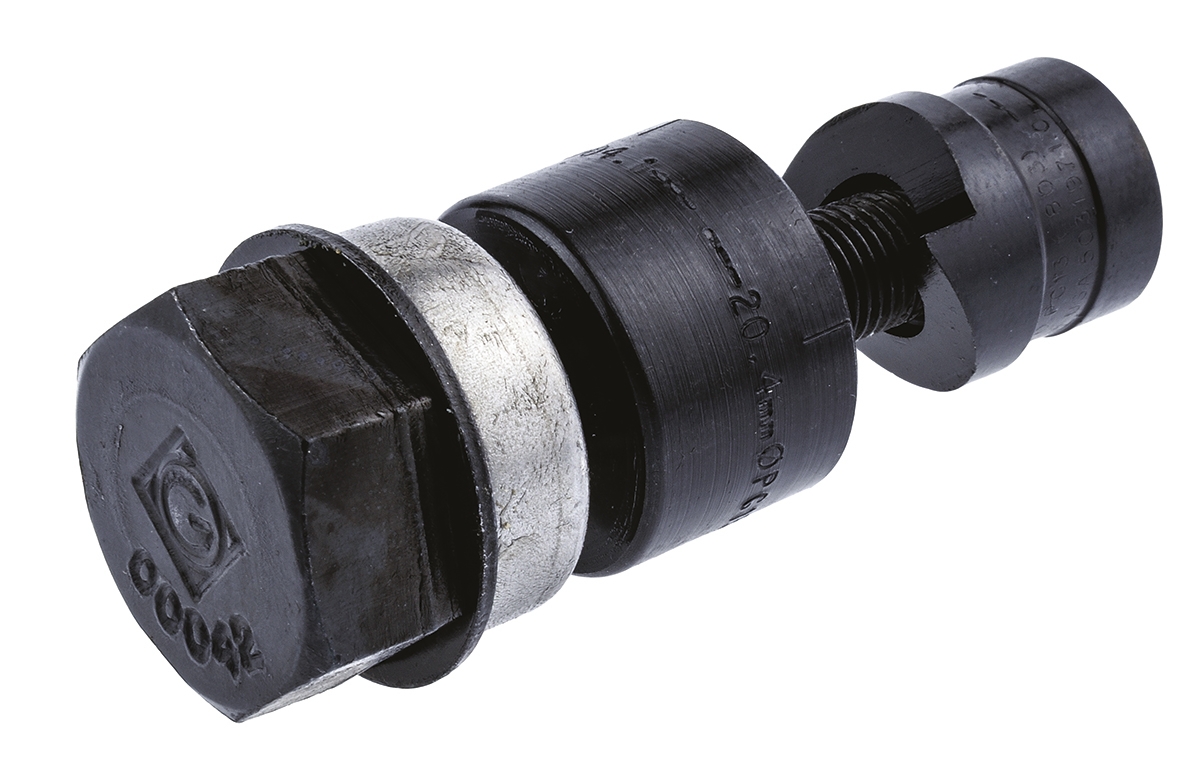 Greenlee Punch and Die Tool, 20.4mm, Circular, Hand Operation