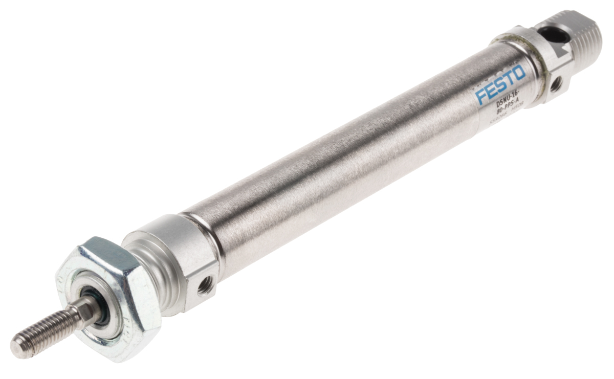 Festo 500 mm Pneumatic Cylinder - 559266 Double Acting Acting
