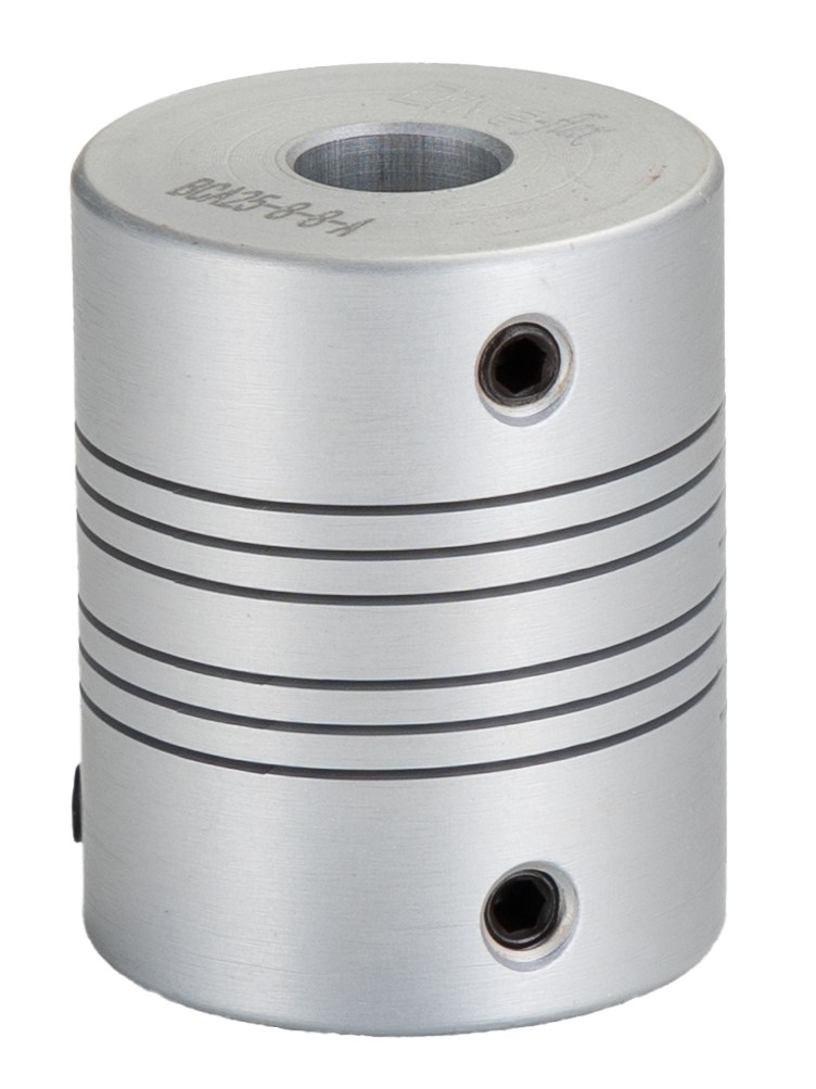 RS PRO Beam Coupling, 25.4mm Outside Diameter, 8mm Bore, 31.8mm Length Flexible Beam Coupling